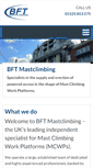 Mobile Screenshot of bftmastclimbing.com
